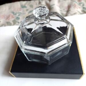 Octagon Trinket Box/Sugar Bowl